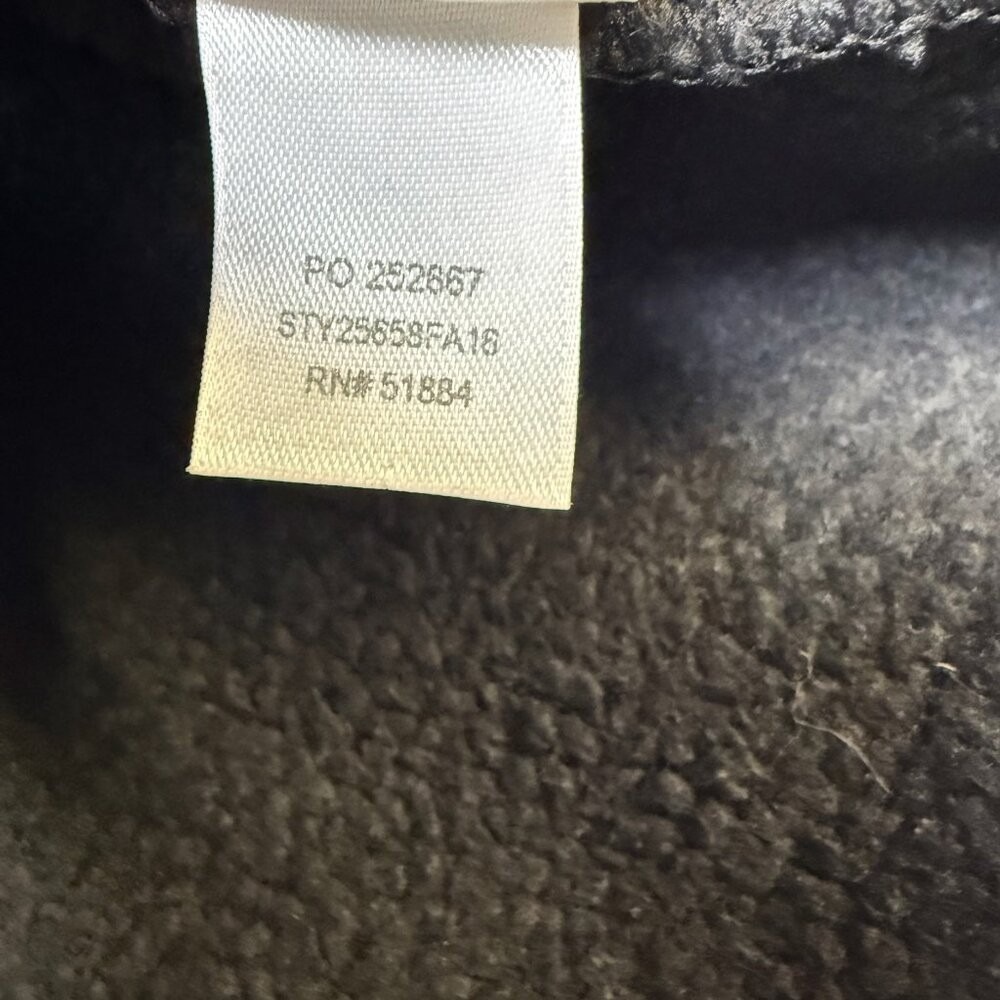 Patagonia Womens Better Sweater Coat Small Black Long Fleece Jacket EUC - Picture 8 of 11
